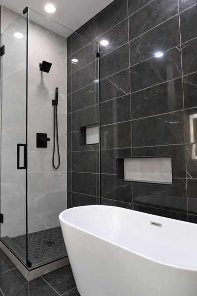 Furnished interior view inside a new home in , Houston (Image 10).