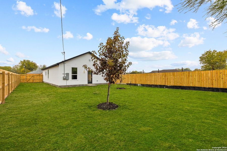 Exterior details and patio area of a home in , San Antonio (Image 27). Exterior details and patio area of a home in , San Antonio (Image 27).
