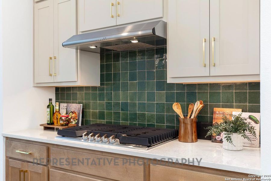 Furnished interior view inside a new home in Davis Ranch: 45ft. lots, San Antonio (Image 5).