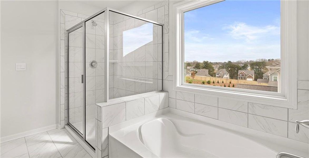 Furnished interior view inside a new home in , Cumming (Image 28).