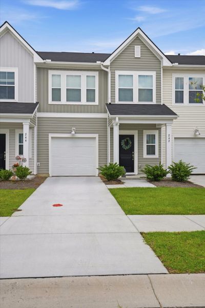 Front exterior of a new home in , Summerville, SC, highlighting curb appeal (Image 2). Front exterior of a new home in , Summerville, SC, highlighting curb appeal (Image 2).