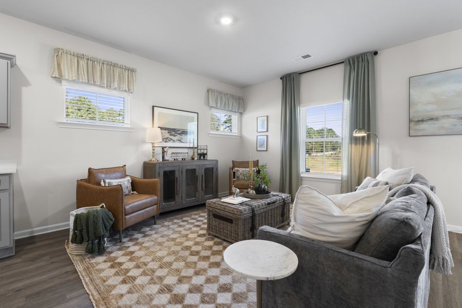 Representative furnished interior of a home built from the Balsa 25 by McGuinn Homes in Knox Place, Hephzibah (Image 53).