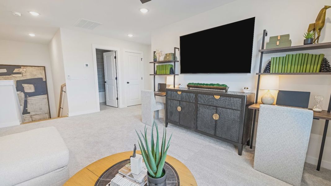 Furnished interior view inside a new home in Cottages of Bearwood, Mount Pleasant (Image 17).