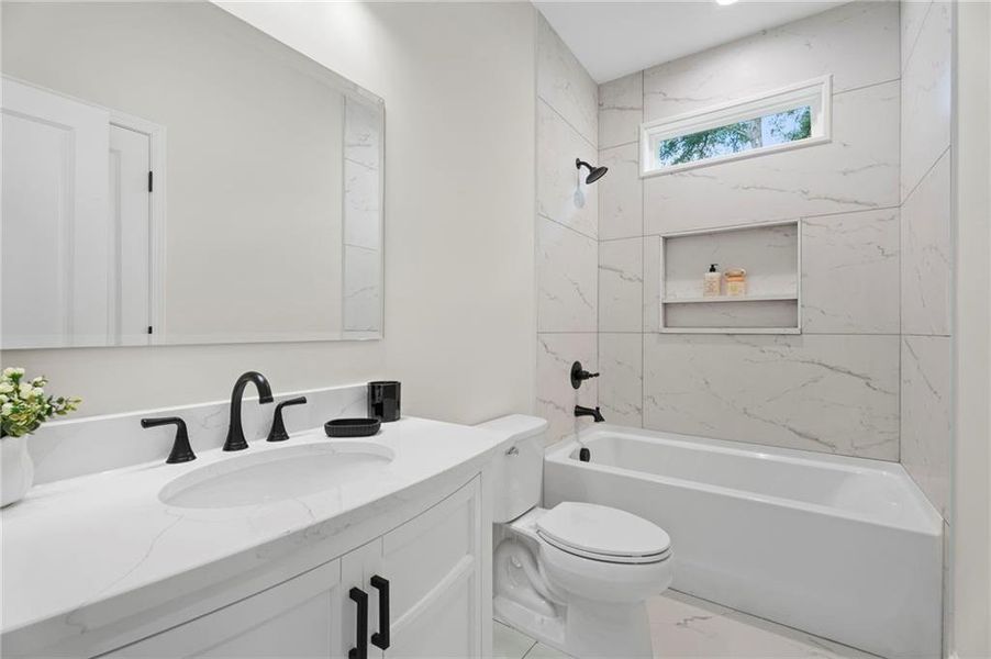 Furnished interior view inside a new home in , Austell (Image 7).