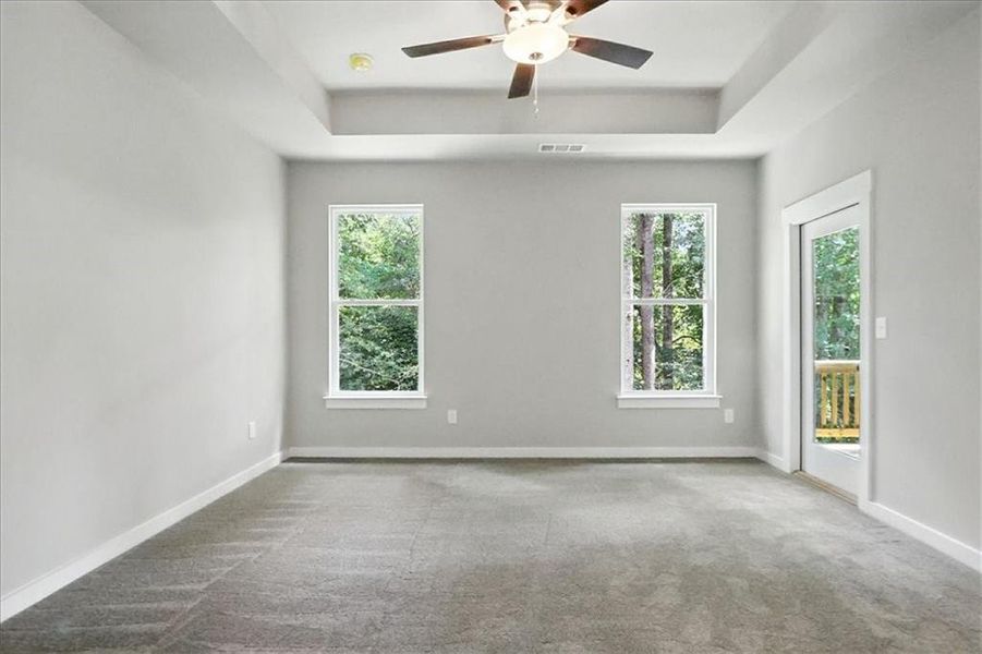 Spacious, unfurnished interior of a new home in Traditions of Braselton, Jefferson (Image 30). Spacious, unfurnished interior of a new home in Traditions of Braselton, Jefferson (Image 30).