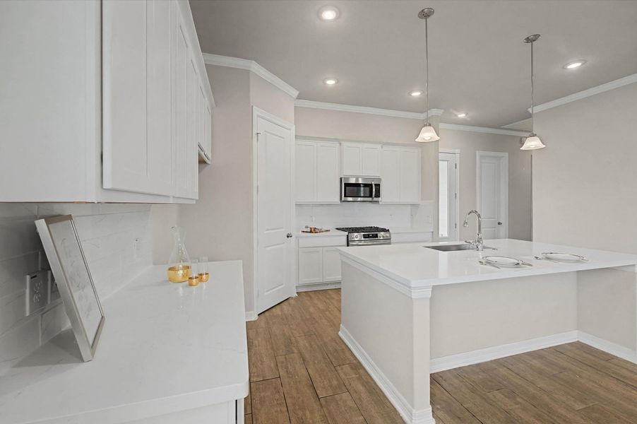 Completed home same floor plan