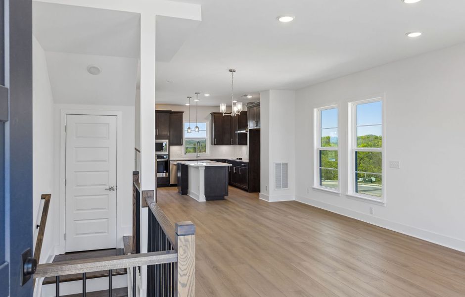Furnished interior view inside a new home in Skyline, Nashville (Image 14). Furnished interior view inside a new home in Skyline, Nashville (Image 14).