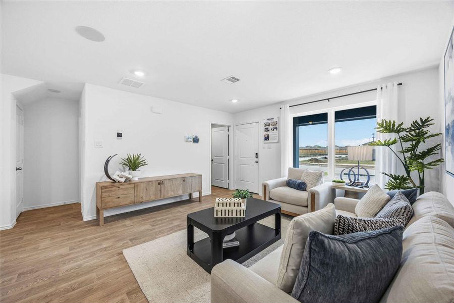 Furnished interior view inside a new home in Pineapple Square, Houston (Image 17).