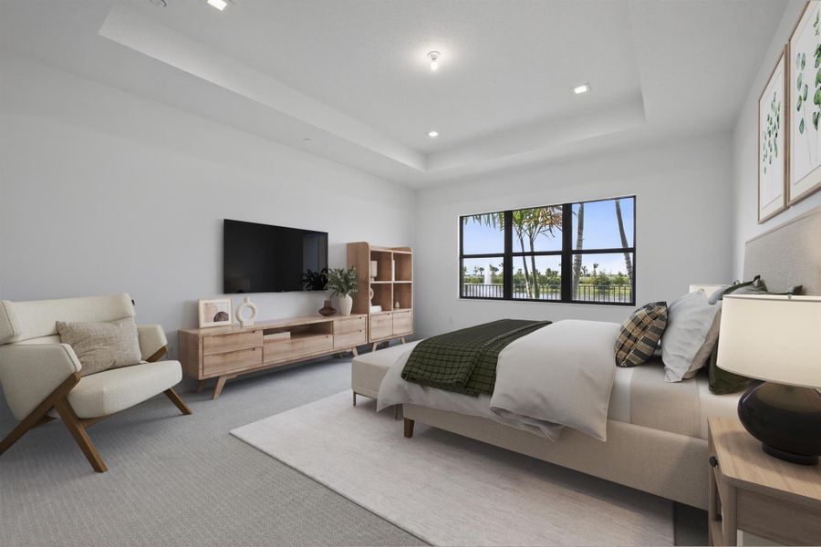 Spacious, unfurnished interior of a new home in Apex at Avenir, Palm Beach Gardens (Image 39).