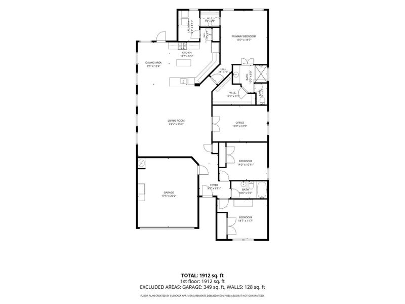 2D floor plan layout of this home in Samara, League City, TX (Image 5).