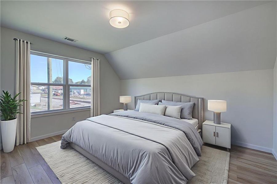 Furnished interior view inside a new home in , Adairsville (Image 16).