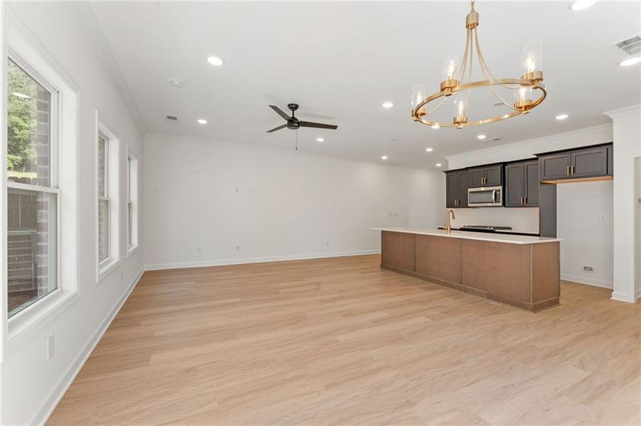 Spacious, unfurnished interior of a new home in Wildwood Place, Powder Springs (Image 17).