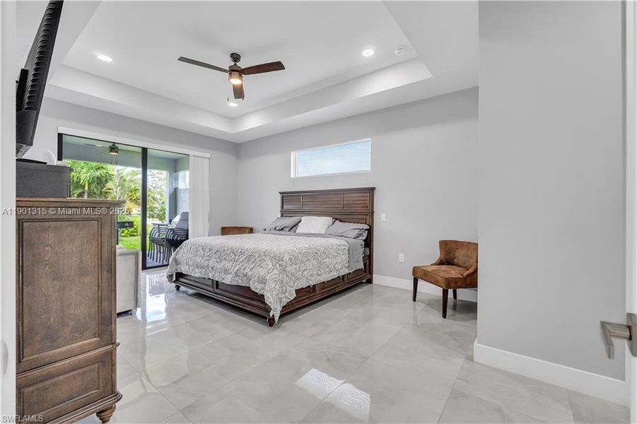 Furnished interior view inside a new home in , Cape Coral (Image 17). Furnished interior view inside a new home in , Cape Coral (Image 17).