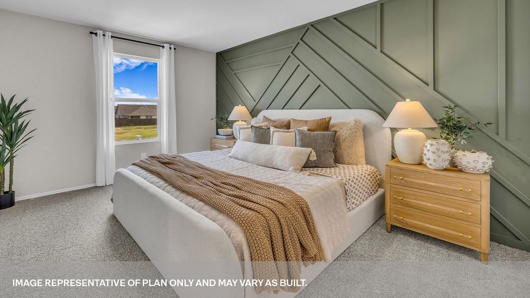 Furnished interior view inside a new home in Sunset Oaks, Maxwell (Image 17). Furnished interior view inside a new home in Sunset Oaks, Maxwell (Image 17).