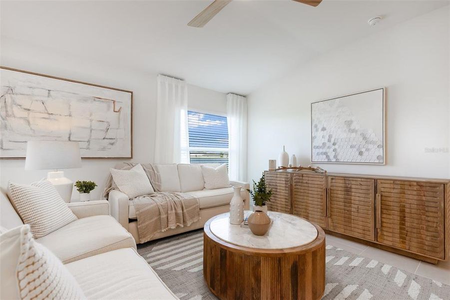 Furnished interior view inside a new home in , North Port (Image 15).