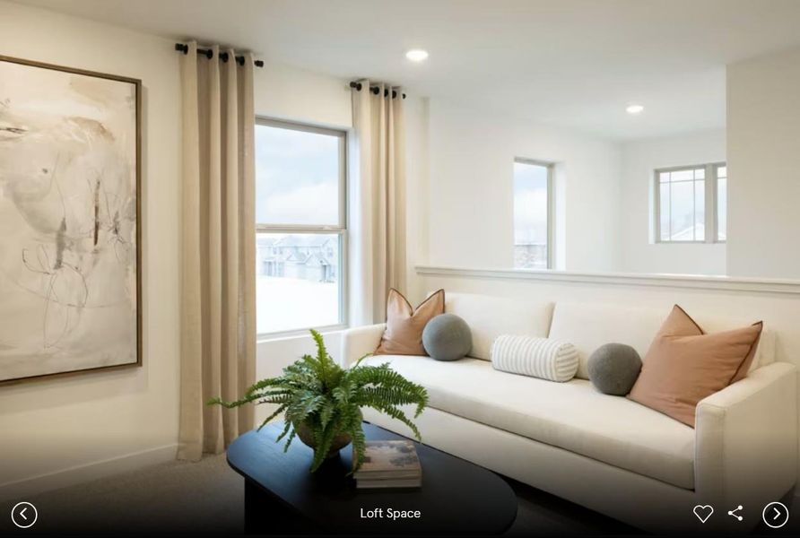 Interior photos- Photo of Pulte model home with same floor plan, not of actual home listed.