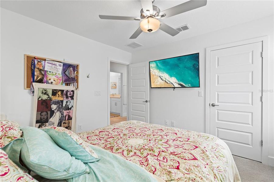 Furnished interior view inside a new home in Bryant Square: The Manors, New Port Richey (Image 9).
