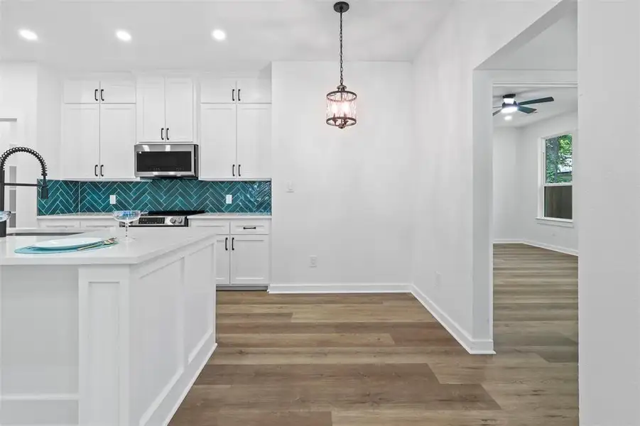 Furnished interior view inside a new home in , Mabank (Image 6). Furnished interior view inside a new home in , Mabank (Image 6).