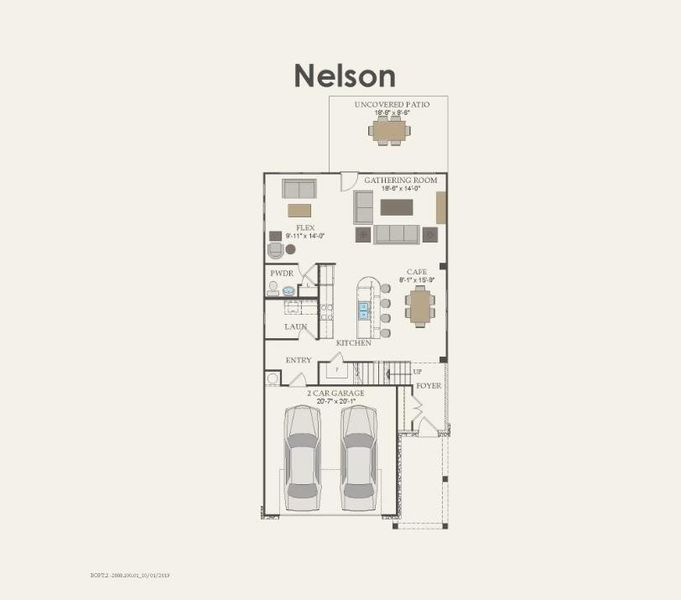 Pulte Homes, Nelson floor plan