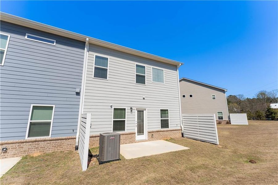 Exterior details and patio area of a home in , Sugar Hill (Image 26). Exterior details and patio area of a home in , Sugar Hill (Image 26).