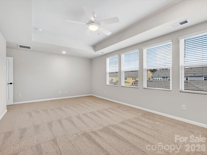 Spacious, unfurnished interior of a new home in North Creek Village, Huntersville (Image 26).