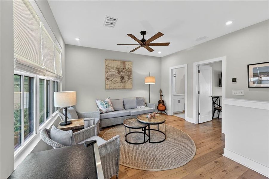 Furnished interior view inside a new home in , Decatur (Image 17).