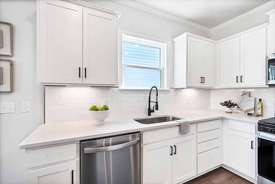 Furnished interior view inside a new home in Monroe Preserve, Chapin (Image 38).