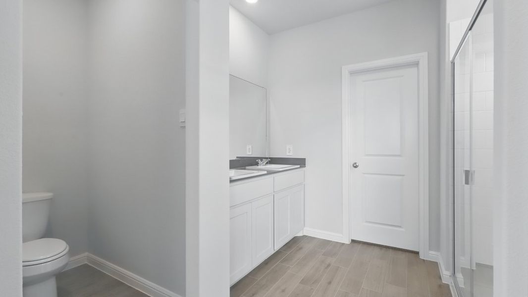 Furnished interior view inside a new home in The Canyons, Keene (Image 10).
