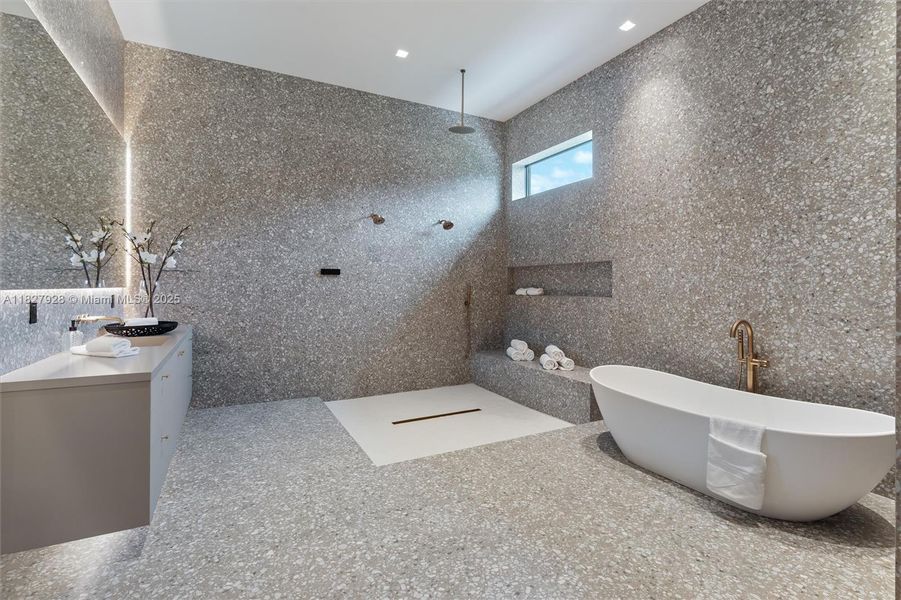 Furnished interior view inside a new home in , Davie (Image 43).