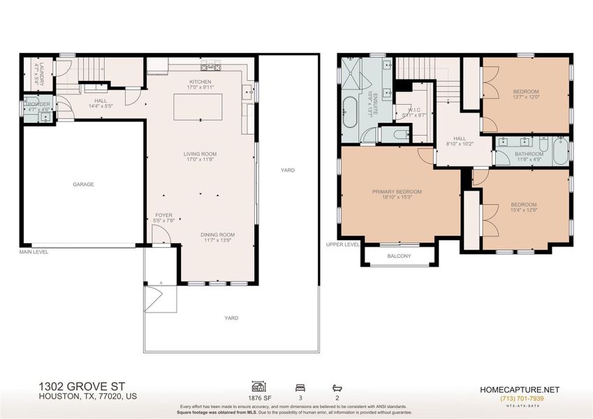 2D floor plan layout of this home in , Houston, TX (Image 4).