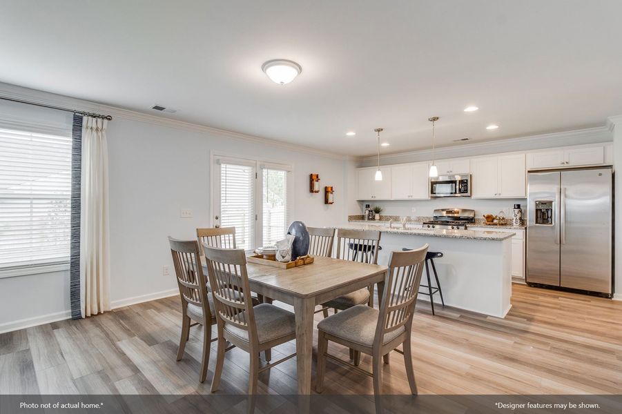 Furnished interior view inside a new home in Dove Hollow, Chesnee (Image 7).