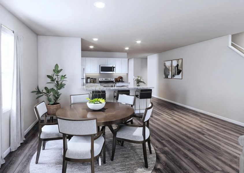 Front exterior of a new home in Rivers Crossing, Aiken, SC, highlighting curb appeal (Image 4).