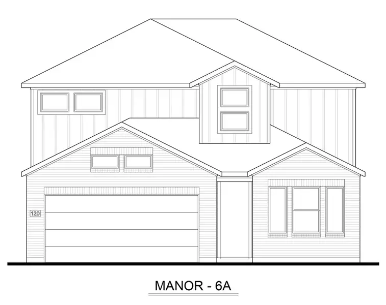 Representative rendering of the exterior for the Manor by Taylor Morrison (Image 3).