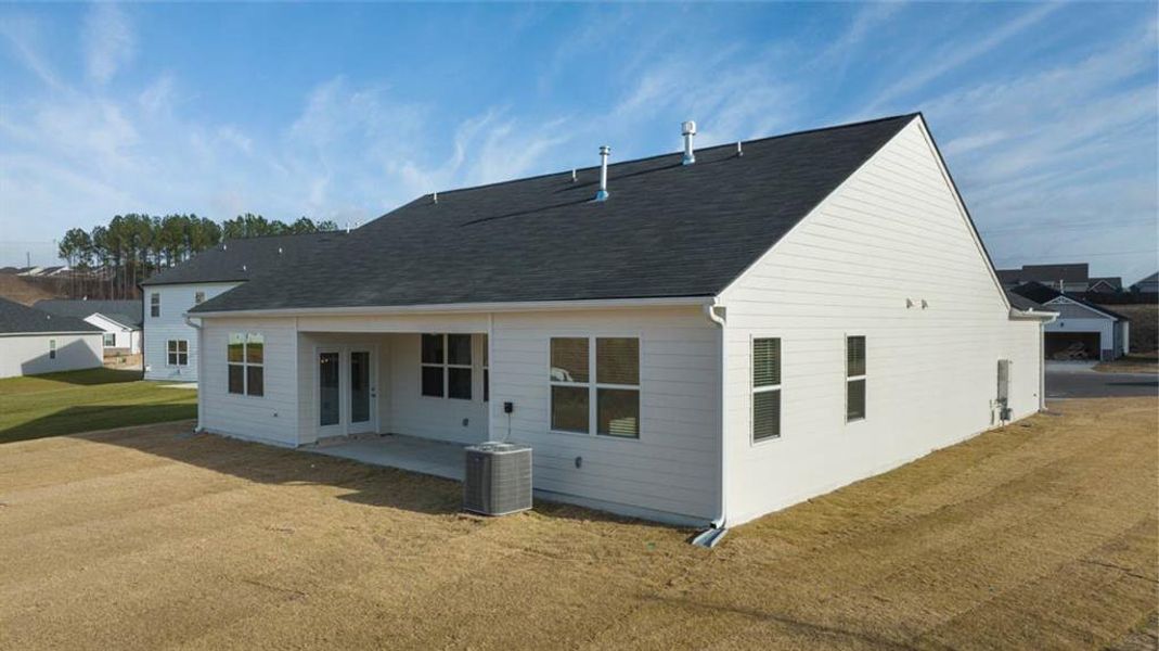 Exterior details and patio area of a home in Jackson Landing, Jefferson (Image 3).