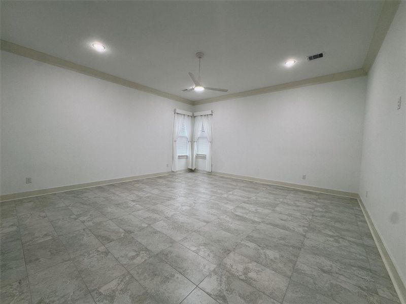 Primary bedroom downstairs