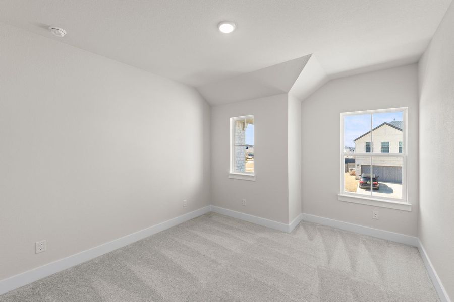 Spacious, unfurnished interior of a new home in Union Park, Little Elm (Image 17). Spacious, unfurnished interior of a new home in Union Park, Little Elm (Image 17).