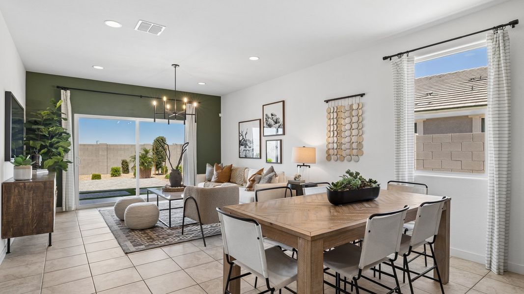 Furnished interior view inside a new home in Western Crossing, Florence (Image 8).