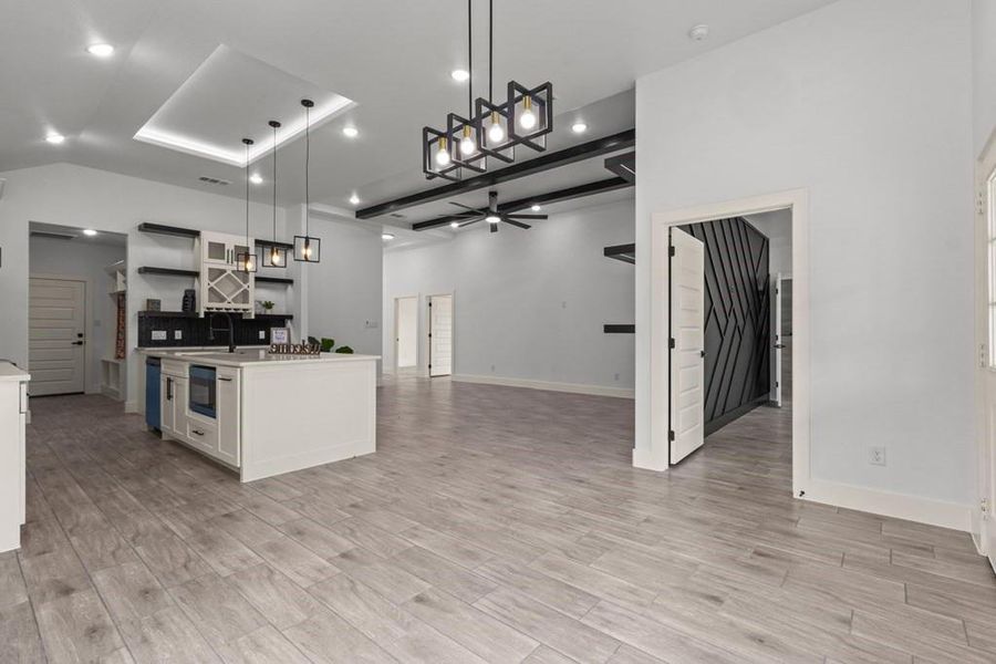 Furnished interior view inside a new home in , Canton (Image 15).