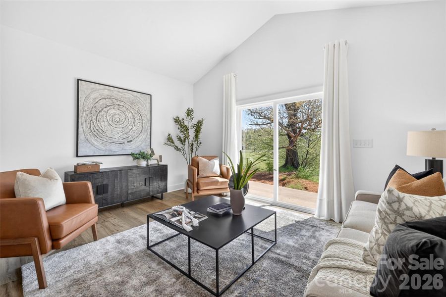 Furnished interior view inside a new home in , Kannapolis (Image 8).