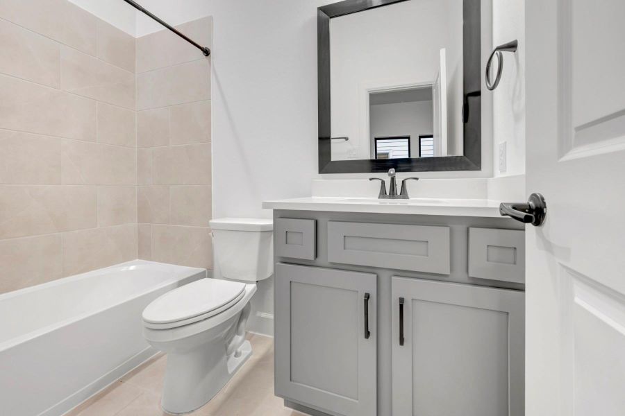 Furnished interior view inside a new home in Indigo 50’ Homesites, Richmond (Image 9).