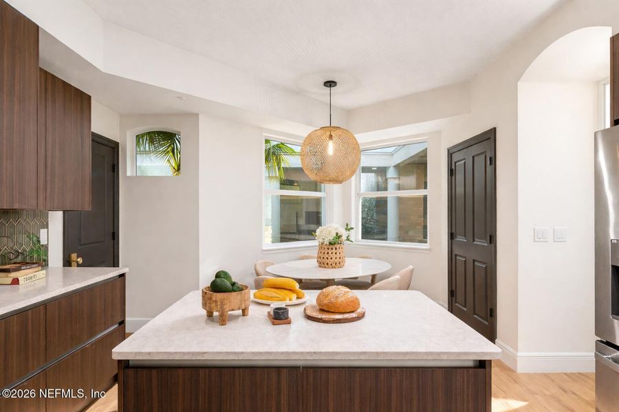 Furnished interior view inside a new home in , Palm Coast (Image 9).