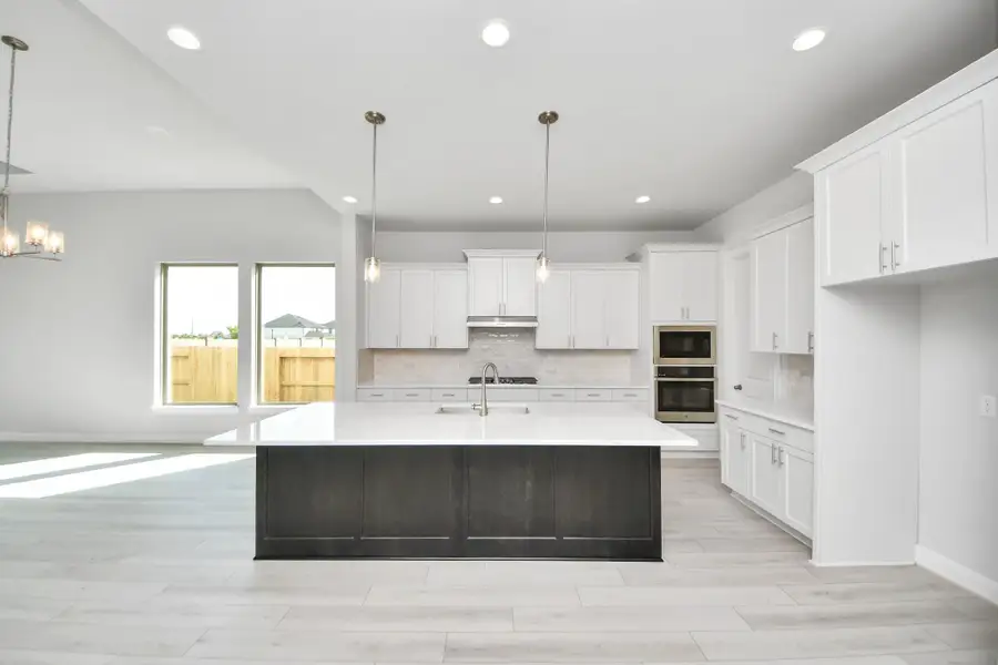 Furnished interior view inside a new home in Marvida, Cypress (Image 8).