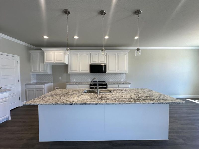 Furnished interior view inside a new home in , Cleburne (Image 4). Furnished interior view inside a new home in , Cleburne (Image 4).