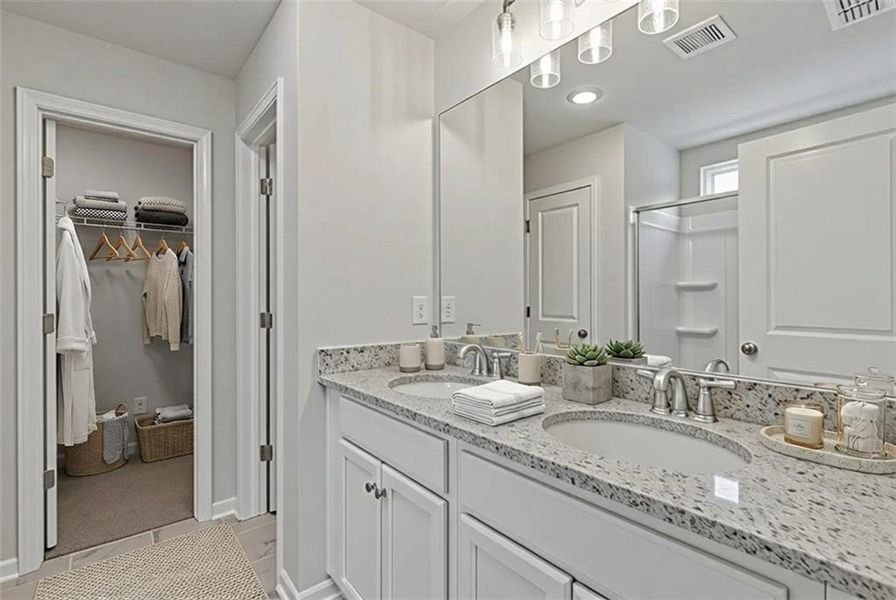 Furnished interior view inside a new home in High Shoals, Dallas (Image 7).