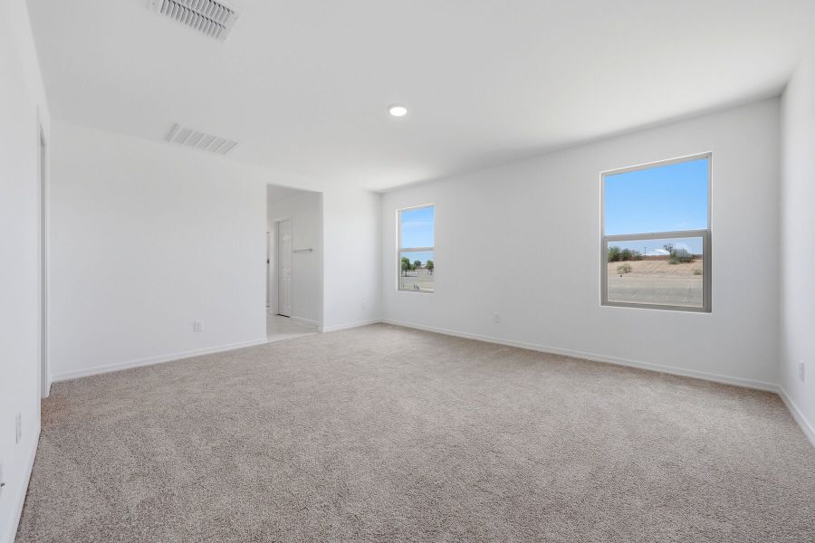 Representative unfurnished interior of a home built from the Pecan by Mattamy Homes in Baker Farms, Phoenix (Image 23).