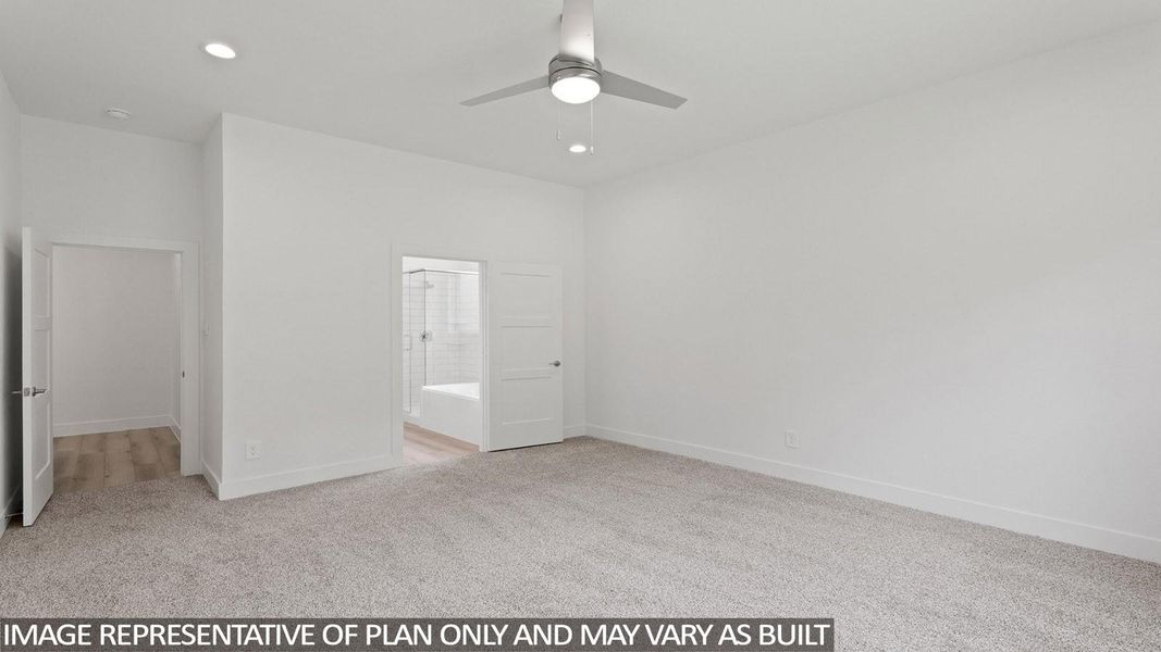 Spacious, unfurnished interior of a new home in Hills of Westlake, Conroe (Image 11).