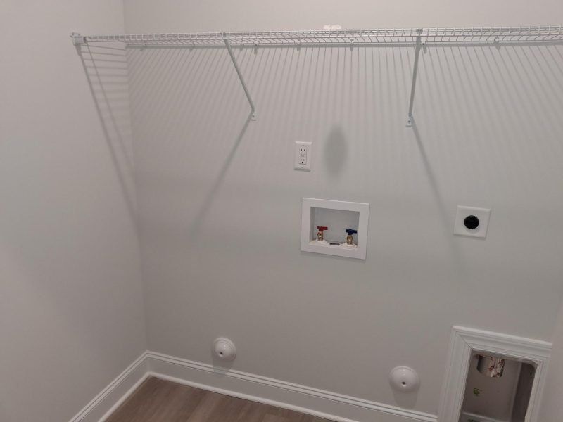 Spacious, unfurnished interior of a new home in Weybridge, Burlington (Image 64). Spacious, unfurnished interior of a new home in Weybridge, Burlington (Image 64).