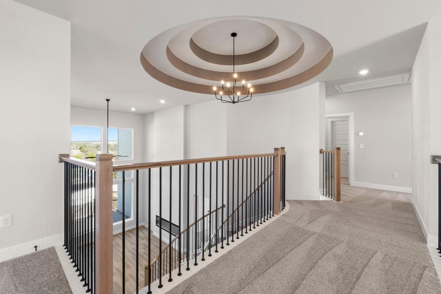Spacious, unfurnished interior of a new home in Lariat, Liberty Hill (Image 25).