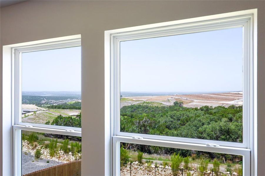 The views of lake Travis and the hill country are unbeatable in Lakeside for this price.