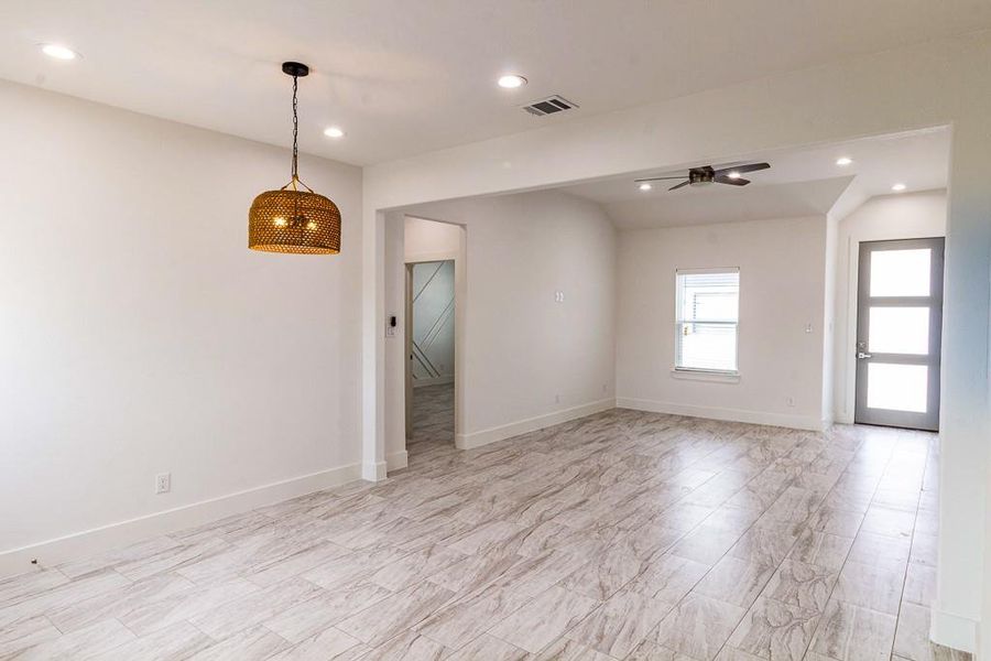 Spacious, unfurnished interior of a new home in , Godley (Image 12).